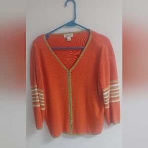 Christopher & Banks Pullover Mukticolor Sweater LG 2002